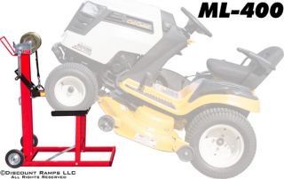 Lawn Mower Garden Tractor Service Jack Lift Hoist Like Mojack 400 lb ml 400