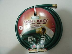 Brand New Flexon Commercial Lawn and Garden Hose 5 8" by 25' 3 Ply Construction