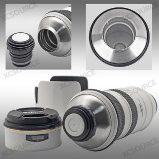 Nikon Camera Lens Cup Coffee Hot Cold Mug Stainless Thermo 1 1 70 200mm DC119