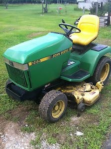 John Deere 265 Garden Riding Lawn Mower Tractor with 48 inch Mowing Deck