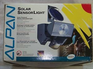 Alpan Solar Power Motion Sensor Light for Outdoor Lighting