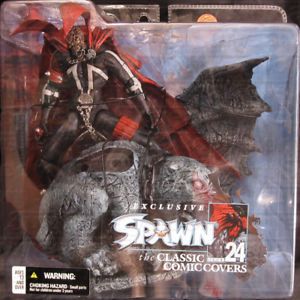 Exclusive Collectors Club Spawn 24 Classic Comic Cover Figure I 98 McFarlane Toy