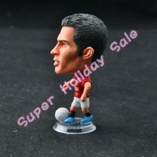 New Manchester United Robin Van Persie Toy Figure Doll Soccer Football Souvenir