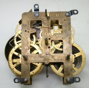 Antique Waterbury Mantel Shelf Clock Movement Parts Repair