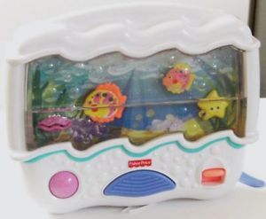 Fisher Price Ocean Wonders Baby Crib Aquarium Music Toy