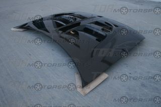 Vis 92 95 Honda Civic 2D 3D Carbon Fiber Hood Fuzion EG