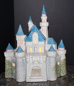 Disney Princess Ceramic Castle Night Light Cinderella Magic Kingdom