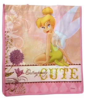 Disney Fairies Tinkerbell Reusable Tote Shopping Bag Party Favor Gift Bag