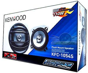 Kenwood KFC 1054s 4" Car Audio Speakers System 3 Way Car Speaker KFC 1054s 019048196439