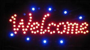 LED Open Sign Bright