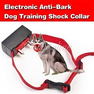 Anti Bark Stop No Barking Dog Training Electric Shock Control Collar Terminator