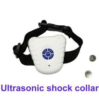 Ultrasonic Anti Bark Dog Training Shock Control Collar