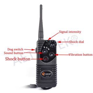 AETERTEK Waterproof 600 Yard Remote Control Dog Training Anti Bark Shock Collar
