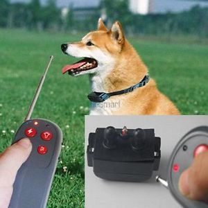 4 in 1 Pet Training Dog Vibrate Electric Shock No Bark Collar Remote Control