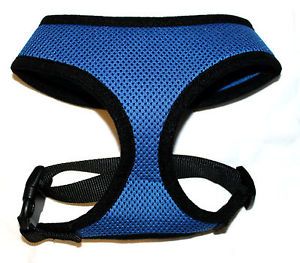USA Seller Harness for Small Large Big Dog Cat Soft Mesh Navy XS s M L XL XXL