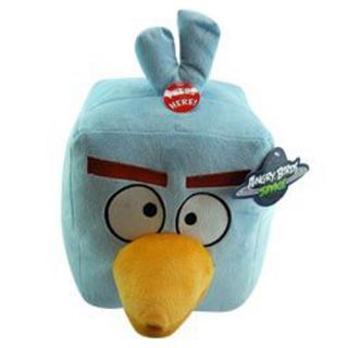Rovio Angry Birds Space 12" Giant Stuffed Super Soft Plush Blue Bird w Sound