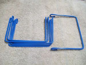 6 Light Blue Cage Handles Dog Cat Parts for Wire Bird Animal Cages Bunny Rabbit