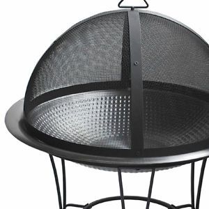 Stainless Steel Outdoor Patio Wood Burning Fire Pit Fireplace
