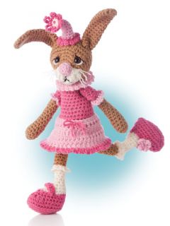 Animal Amigurumi to Crochet Patterns Book Dog Cat Elephant Giraffe Monkey Bunny
