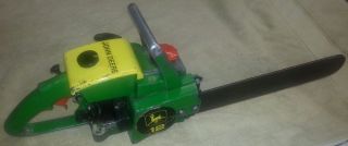 RARE Vintage 1970 John Deere Model 12 Chain Saw with Owner's Manual Chainsaw 795711356576