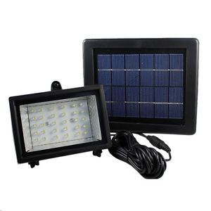 New 30 LED Outdoor Solar Garden Light 100 Solar Powered Solar LED Flood Light