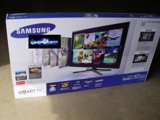 Samsung UN40F6400 40" LED LCD Flat Panel HDTV 1080p with 3D Glasses New WiFi
