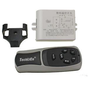 3 Channel Wireless Remote Control Switch Receiver Box for Exhaust Fan Lamp Light