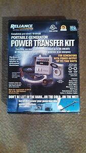 Reliance Control 31406CRK 6 Circuit Portable Generator Power Transfer Switch Kit