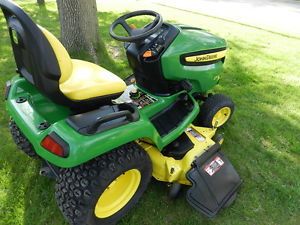 John Deere X540 Riding Lawn Mower 54 inch Deck Water Cooled Motor Much More