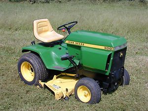 John Deere 300 Tractor 316 318 Riding Lawn Mower 16HP Kohler 46 Deck Hydrostatic