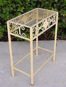 Vintage Wrought Iron Plant Stand