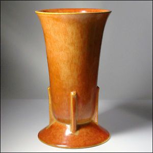 Roseville American Art Pottery Deco Modern Tourmaline Vase Shape A 429 9