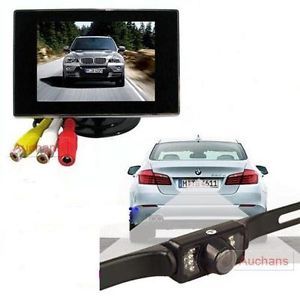 Hot Sale 3 5"LCD Car Rearview Monitor E322 Car Backup Camera System