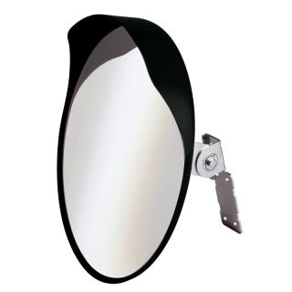 Two Way Driveway Exit Safety Traffic Security Convex Mirror 30cm