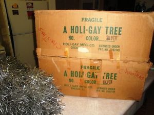 Vintage 6ft Christmas Tree Aluminum