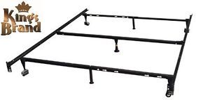 New 7 Leg Heavy Duty Metal Bed Frame Queen Full Twin Universal Size Free SHIP