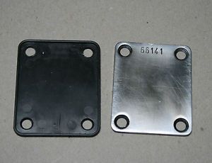 Fender Stratocaster Telecaster Relic Neck Plate with Serial Number