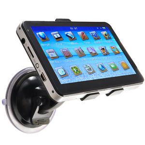 5" Car GPS Navigation Built in 4GB 64MB RAM WinCE 6 0 FM New Map Poi