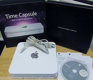 Apple Time Capsule 802 11n Wi Fi External Hard Drive 1 TB 7200 RPM MB765LL A