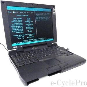 Dell Latitude CP Laptop Notebook Pentium 2 33GH SODIMM Edo 64 MB IDE 12"