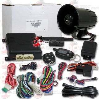 Prestige XR9000 900MHz 7 Channel 2 Way Pager Car Alarm System with Remote Start