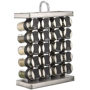 Olde Thompson 20 Jar Traditional Spice Rack