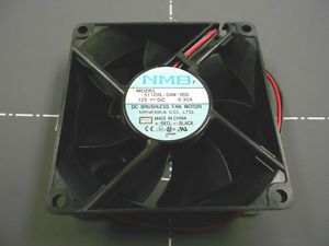NMB Minebea Brushless 12V DC 30A 80mm x 25mm Square Fan 3110KL 04W B50
