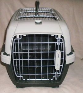 Portable Dog Crate Carrier Kennel Pet Tote CL2 22" 2 Door
