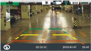 Car DVR 720P Dual Separate Lens Dashboard Vehicle Camera Video Recorder 2 0" LCD
