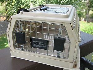 Nylabone Crate Dog Cat Pet Carrier Folding Collapsible Kennel 17" x 12" x 8"