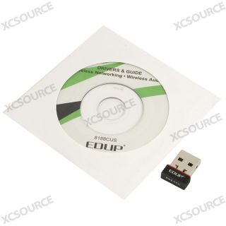 EDUP Mini 150Mbps Wireless WiFi USB Network 802 11n G B LAN Adapter Card CN59
