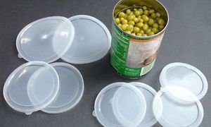 8 Piece Large Medium Small Plastic Can Cover Also for Pet Cat Dog Food Save Foo