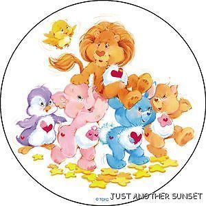 Care Bears Sticker Decal Hero Brave Heart Lion Cozy Penquin Lotsa Elephant Swift