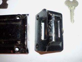 Vintage Sargent Cylinder Rim Lock Pin Tumbler Night Latch Door Lock A55